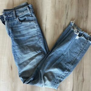 Abercrombie Cropped Flare Jean